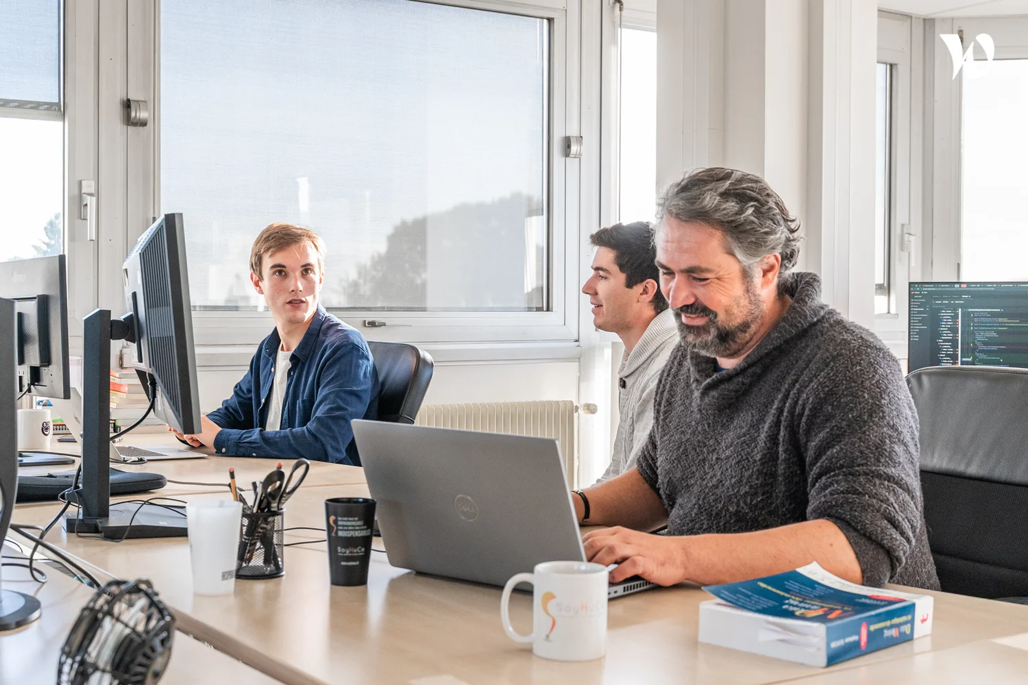 3 de nos collaborateurs au travail